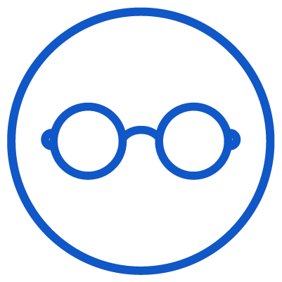 Vision coverage icon
